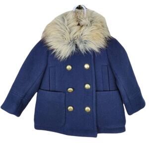 Crewcuts size 2 Peacoat